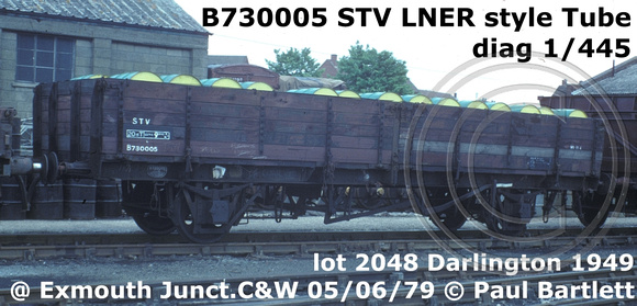 B730005 STV @ Exmouth Junction C & W 79-06-05
