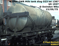 W2009 GWR Milk tank diag O23