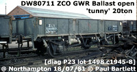 DW80711 ZCO 'tunny' 20t