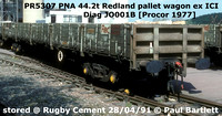 Procor ICI & Redland PNA Pallet wagon