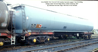 GULF84905 TEA AVTUR Aviation fuel tank wagon @ Swansea Burrows Sdgs 92-07-18 � Paul Bartlett w