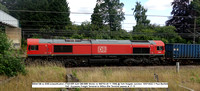 66044 DB ex EWS [classification JT42CWR built GM-EMD Works no 968702-44 11.1998] @ York Holgate Junction 2022-07-15 © Paul Bartlett [2w]