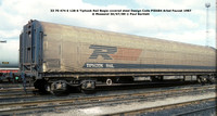 British registered Tiphook Rail bogie steel carrier PIE684