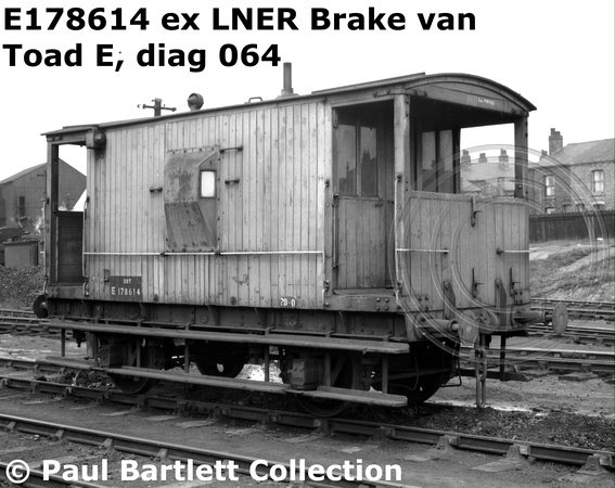 Paul Bartlett's Photographs | LNER Brake Vans; GER, NER