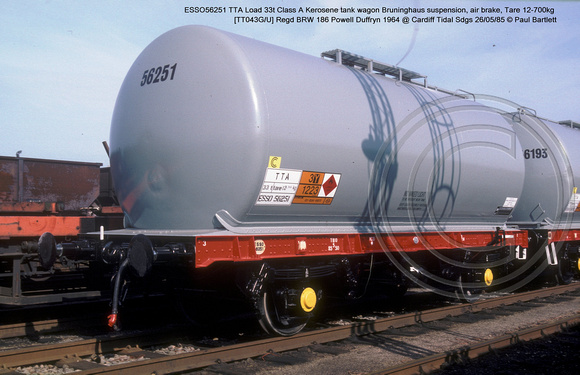 Paul Bartlett's Photographs | ESSO 45t GLW Class A tank wagons - Powell ...