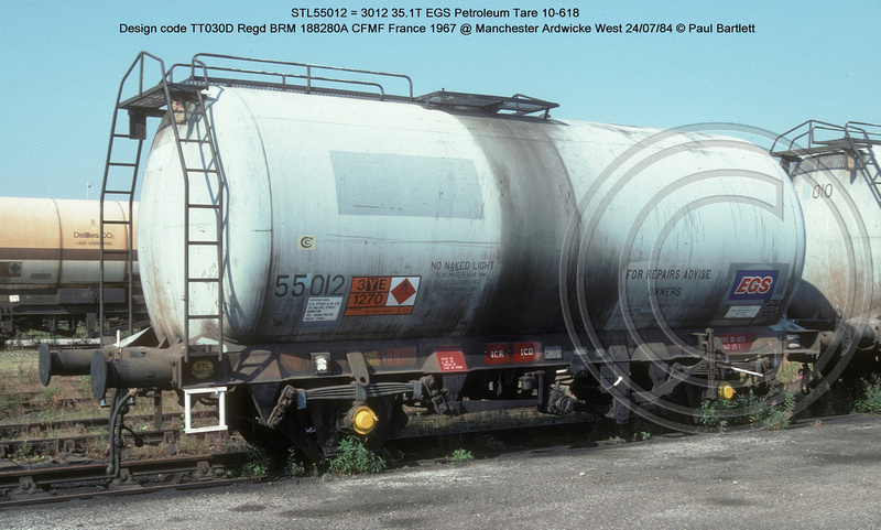 Paul Bartletts Photographs E G Steele 4 Wheel Tank Wagons Stl Sts Caib 2122